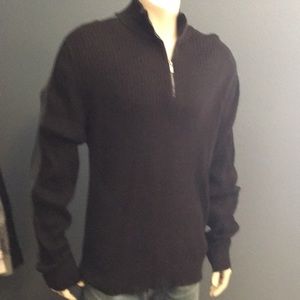 Calvin Klein Size XXL Pullover Black/Grey Stripe